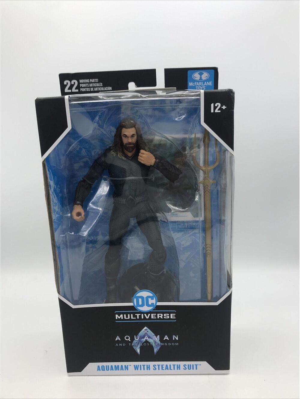 Aquaman w/Stealth Suit Lost Kingdom  7" Action Figure - McFarlane Toys